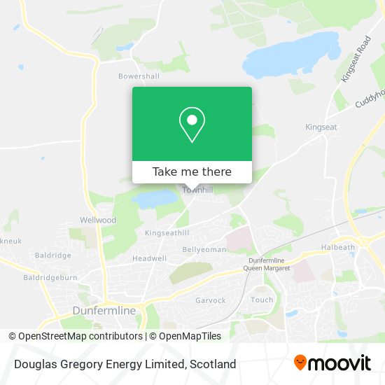 Douglas Gregory Energy Limited map