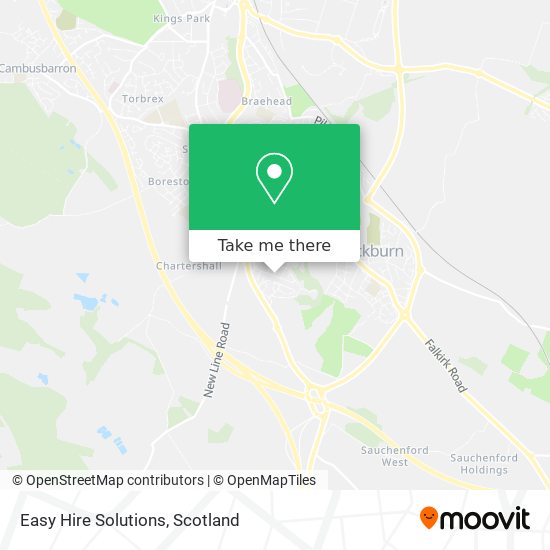 Easy Hire Solutions map