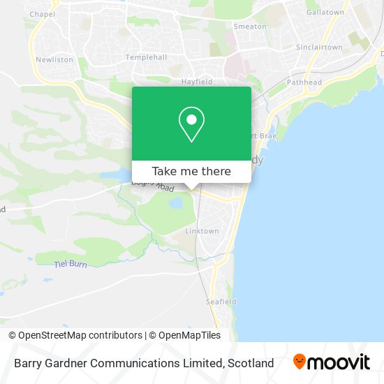 Barry Gardner Communications Limited map