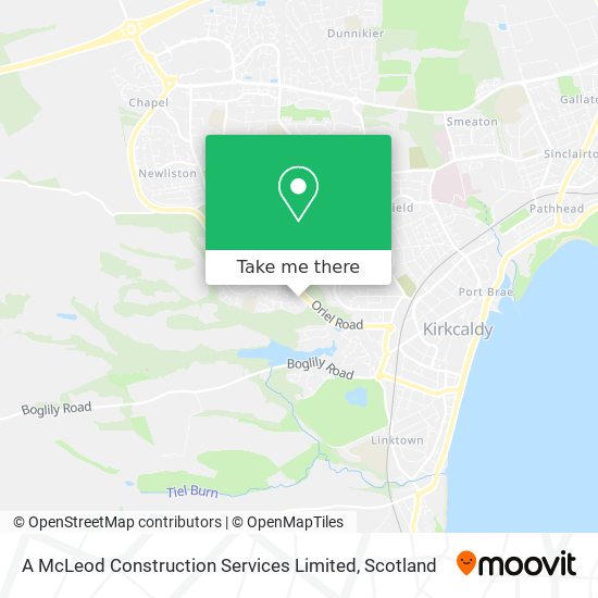 A McLeod Construction Services Limited map