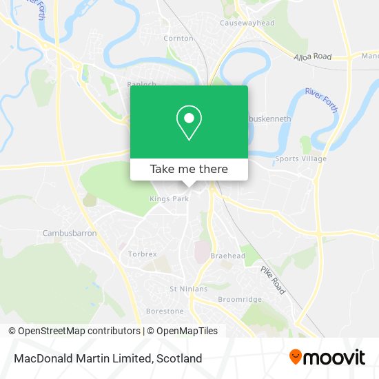 MacDonald Martin Limited map