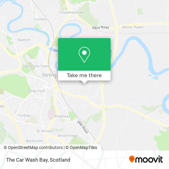 The Car Wash Bay map