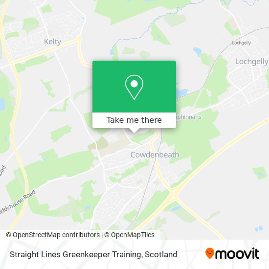 Straight Lines Greenkeeper Training map