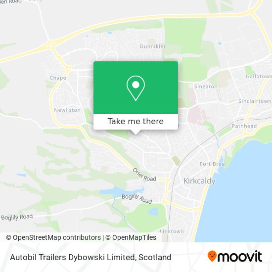 Autobil Trailers Dybowski Limited map