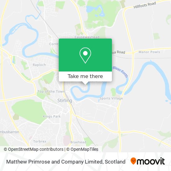 Matthew Primrose and Company Limited map