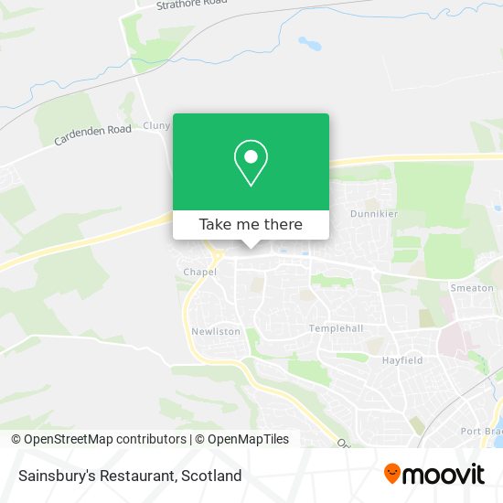 Sainsbury's Restaurant map