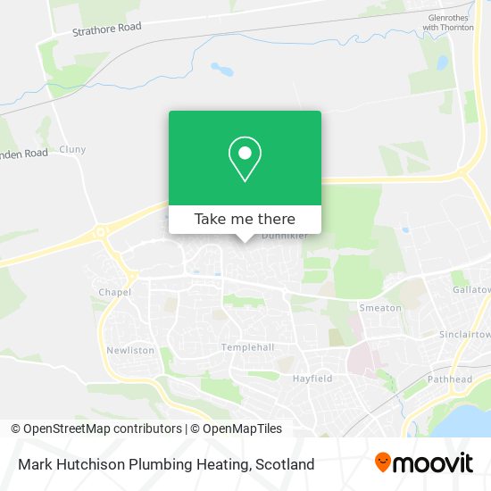 Mark Hutchison Plumbing Heating map