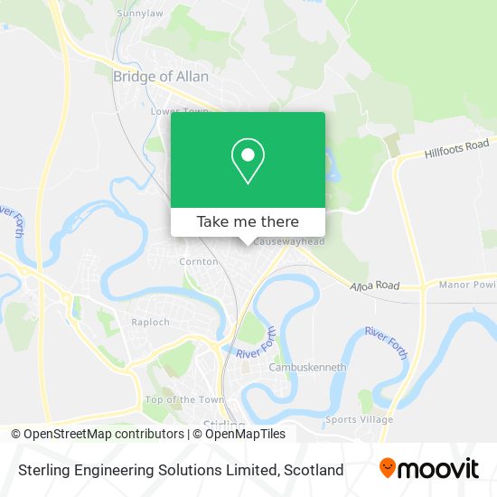 Sterling Engineering Solutions Limited map