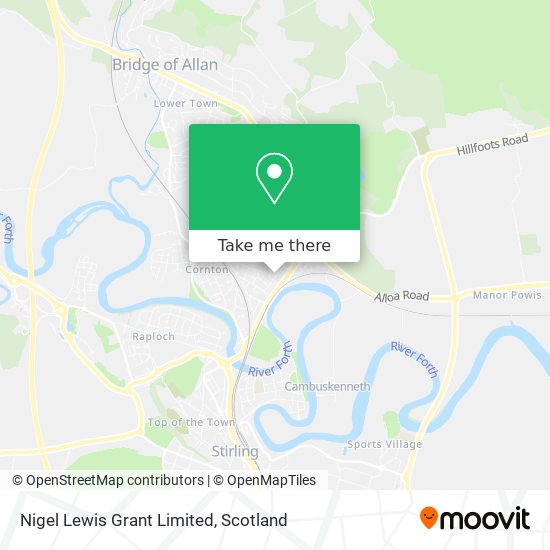 Nigel Lewis Grant Limited map