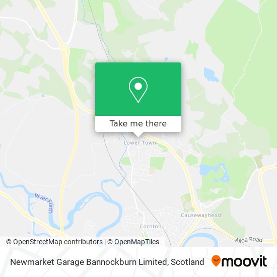 Newmarket Garage Bannockburn Limited map