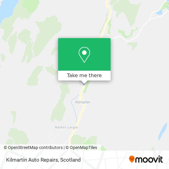 Kilmartin Auto Repairs map