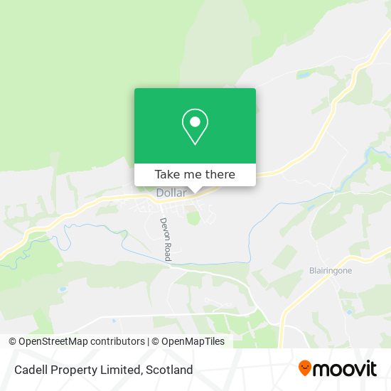 Cadell Property Limited map
