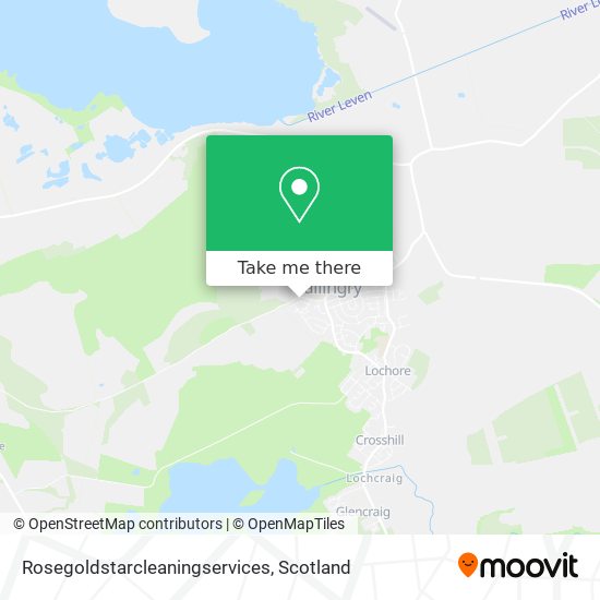 Rosegoldstarcleaningservices map