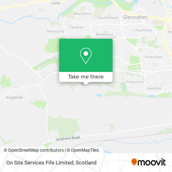 On Site Services Fife Limited map