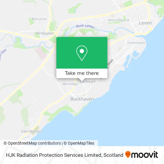 HJK Radiation Protection Services Limited map