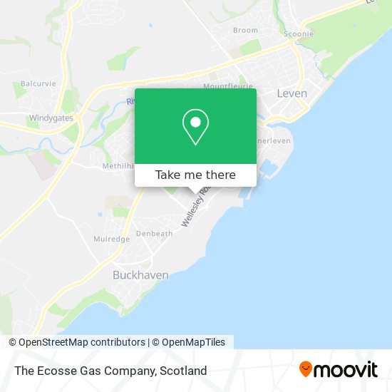The Ecosse Gas Company map