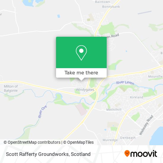 Scott Rafferty Groundworks map