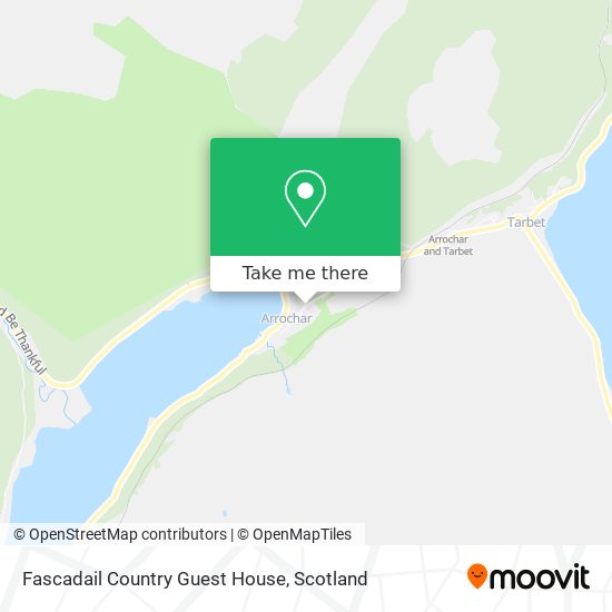 Fascadail Country Guest House map
