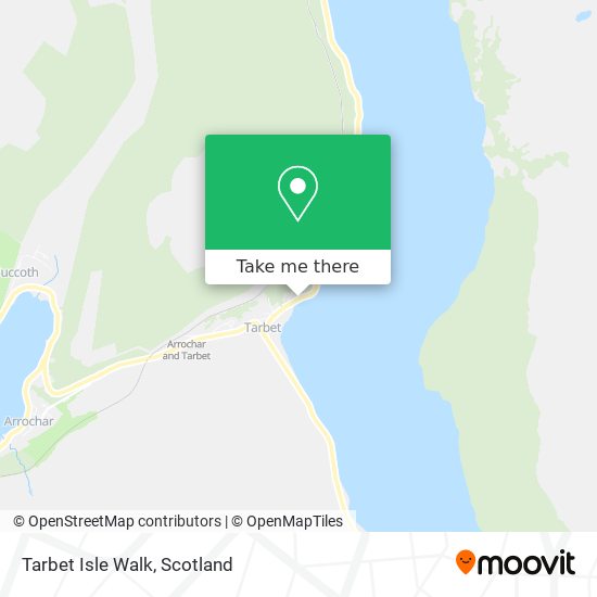 Tarbet Isle Walk map
