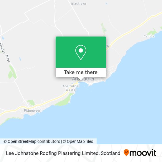 Lee Johnstone Roofing Plastering Limited map