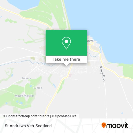St Andrews Veh map