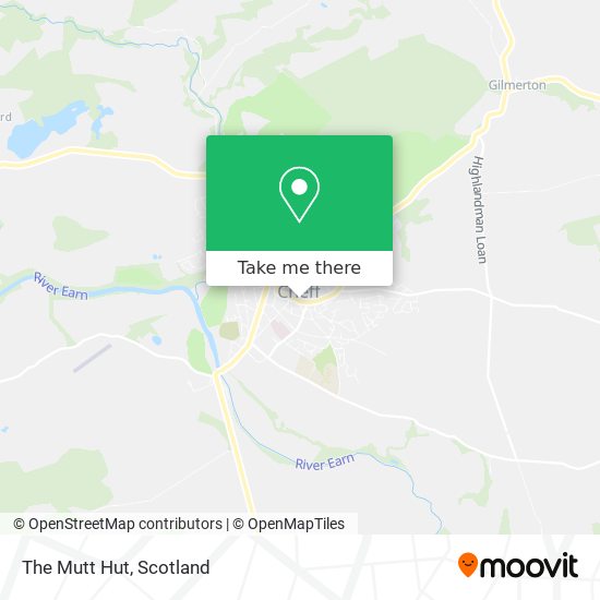 The Mutt Hut map