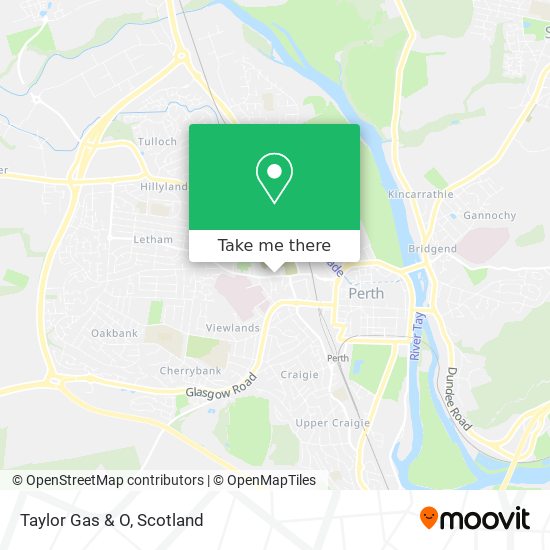 Taylor Gas & O map