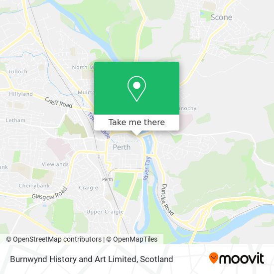Burnwynd History and Art Limited map