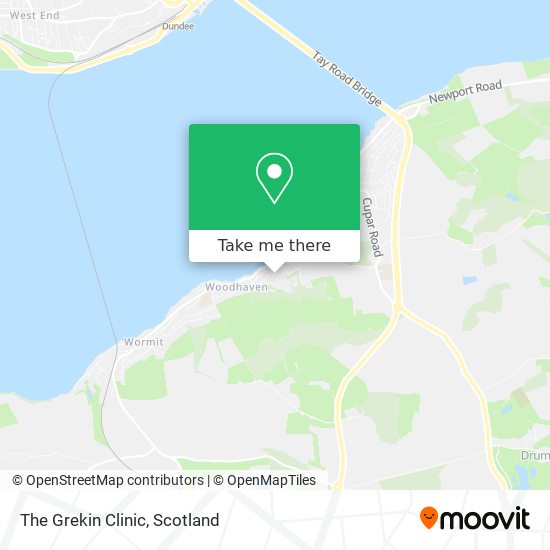The Grekin Clinic map