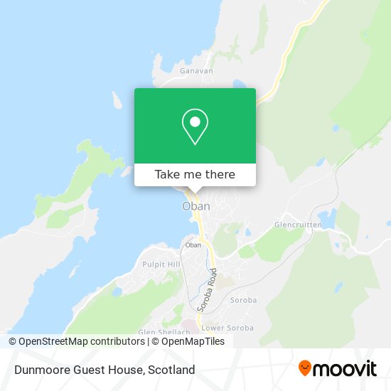 Dunmoore Guest House map