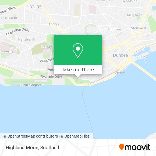 Highland Moon map