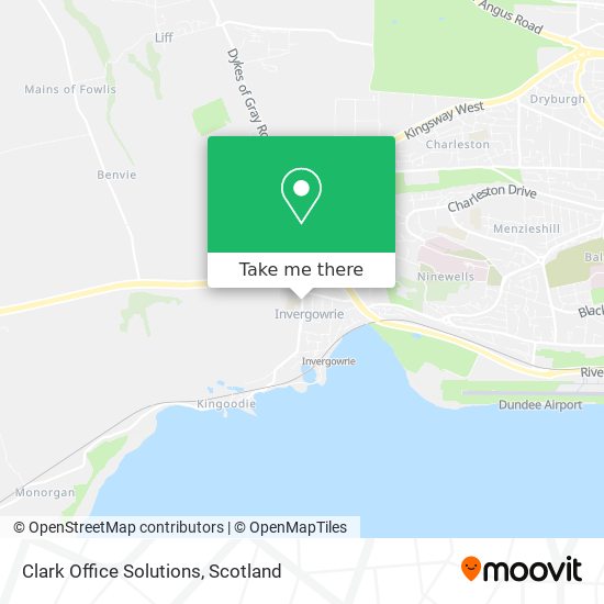 Clark Office Solutions map