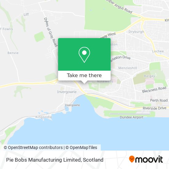 Pie Bobs Manufacturing Limited map