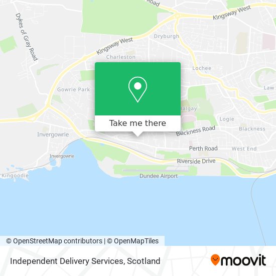 Independent Delivery Services map