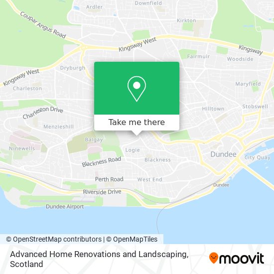 Advanced Home Renovations and Landscaping map