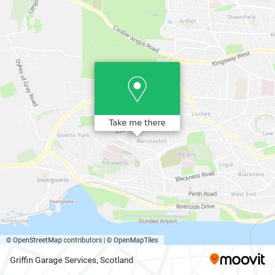 Griffin Garage Services map