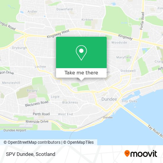 SPV Dundee map