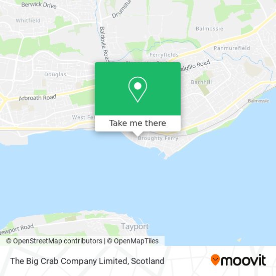The Big Crab Company Limited map