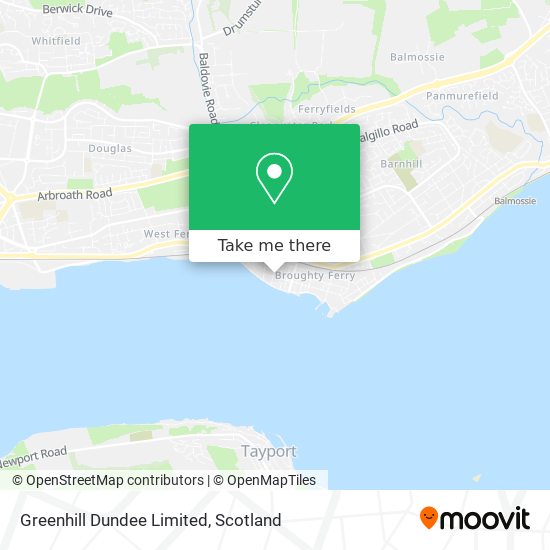 Greenhill Dundee Limited map