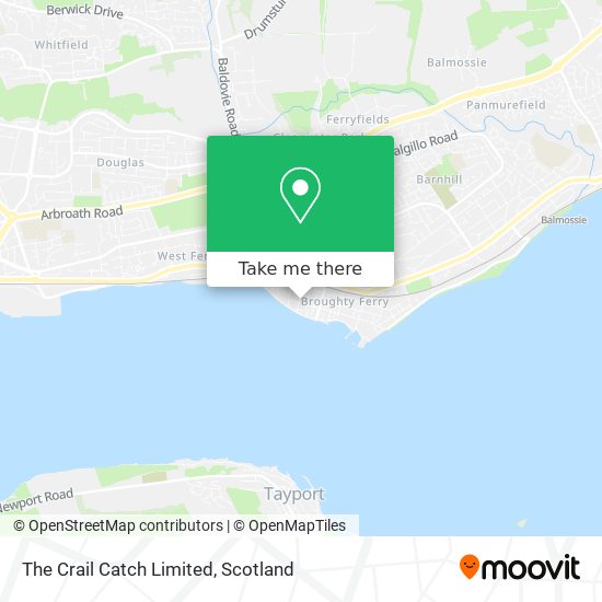 The Crail Catch Limited map