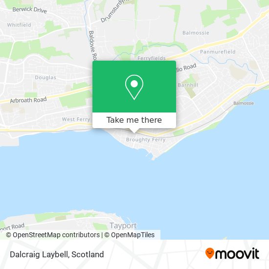 Dalcraig Laybell map