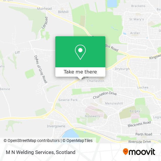 M N Welding Services map