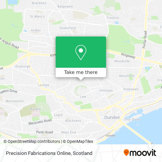 Precision Fabrications Online map