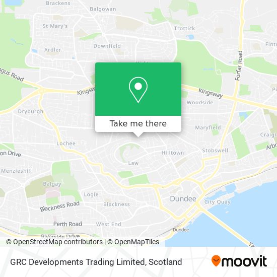 GRC Developments Trading Limited map