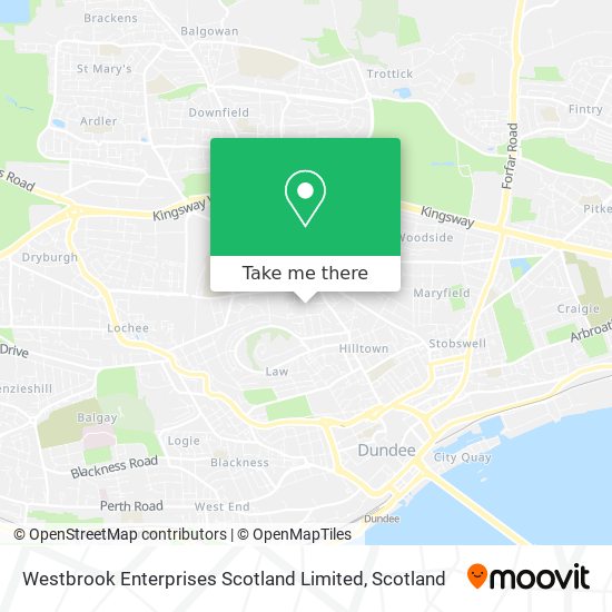 Westbrook Enterprises Scotland Limited map