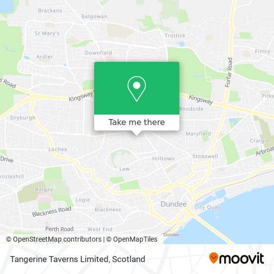 Tangerine Taverns Limited map