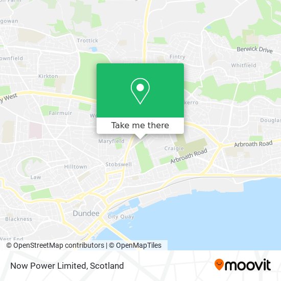 Now Power Limited map