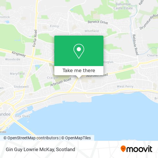 Gin Guy Lowrie McKay map