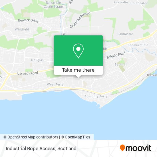 Industrial Rope Access map