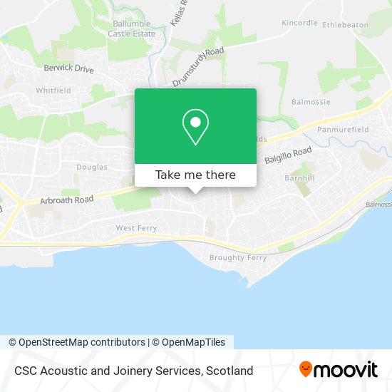 CSC Acoustic and Joinery Services map